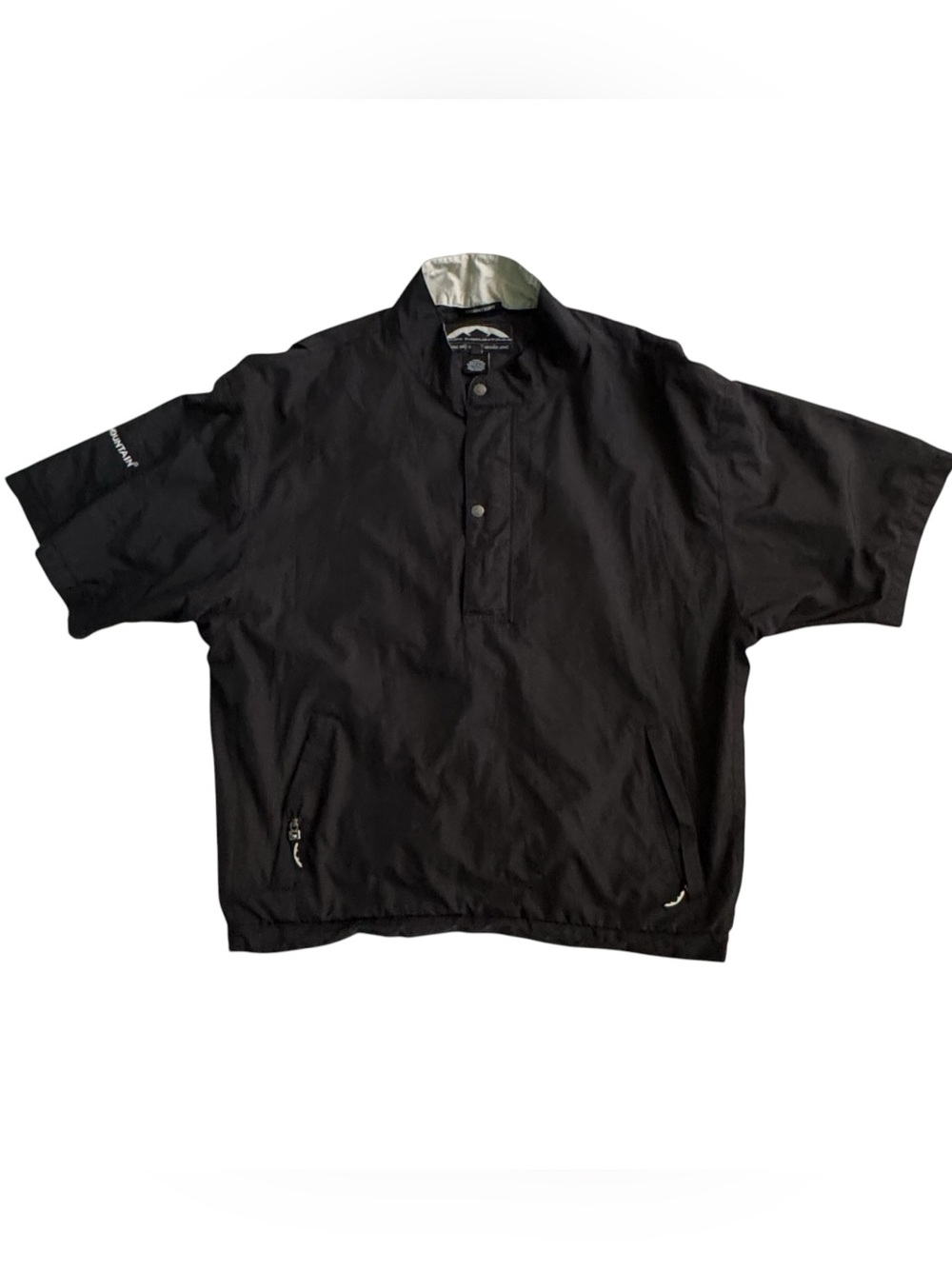Sun Mountain Stormtight Golf Pullover Windbreaker Men’s 2XL Black Quarter Zip